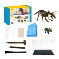 Informations géographiques nationales sur les empreintes de dinosaures, jouets fossile, kit de creuser, jouet à vendre, bon marché pour les adultes de classe