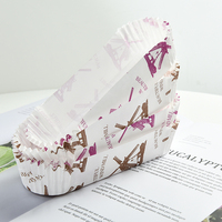 Doublures en papier laminé PET en forme de bateau pour pain - Résistantes à la chaleur, anti-graisse, écologiques, jetables - YuanTong PET-063 - Vente directe usine