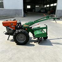 Landbouwmachines Looptractor Schijfploeg 2-wiel looptractor Landbouw motorfrees Mini handtractor