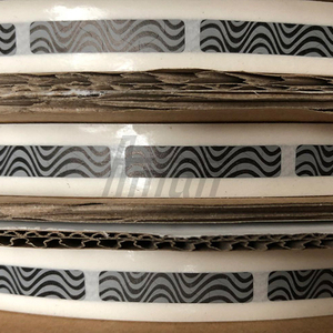 <b>Scratch</b> Off Stickers Ripple Pattern Oblong PET Anti-Counterfeit Labels for Game Cards & Promotions Wear Resistant B2B Packaging - Product Image 5