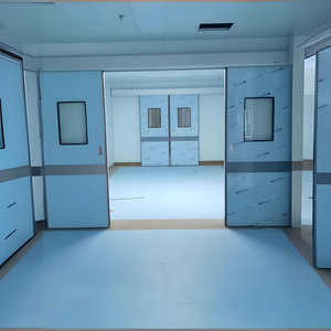 Thiết kế hiện đại tự động không khí chặt chẽ cửa đôi mở với tính năng chống thấm nước bề mặt hoàn thành cho bệnh viện ứng dụng - Product Image 6