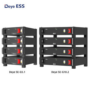 Deye Baterías de iones de litio 51,2 V 200Ah Precio bajo Deye 5.12KWH 10.24KWh Batería solar LifePO4 DE LA SE-G5.1B - Product Image 4