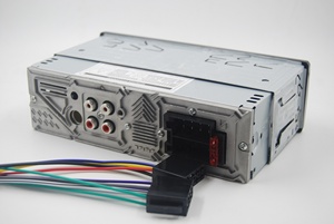 Phổ 1 DIN Xe MP3 Máy Nghe Nhạc Aux-Trong Cho Bluetooth Thẻ SD Kết Nối <span class=keywords><strong>LCD</strong></span> Hiển Thị FM Receiver Tuner Sạc Kết Hợp AUX-IN - Product Image 3