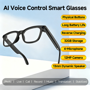 Lunettes Intelligentes IA avec Caméra 12MP, Traduction en Temps Réel, Commande Vocale, Chargement Magnétique, Enregistrement Stabilisé - Product Image 4