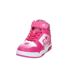 Scarpe da ginnastica Barbie per ragazze, fucsia, alte, con chiusura in velcro, per bambini - Product Image 2