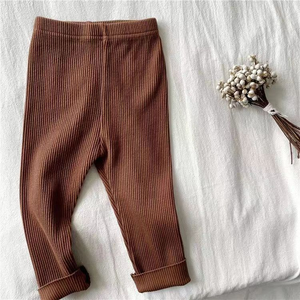 Детские эластичные хлопковые леггинсы - Product Image 6