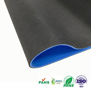 HY-1 Màu Xanh Non-slip Sinh Thái Thân Thiện Du Lịch Tập Thể Dục Hai Lớp Tpe + Cao Su Tự Nhiên Mềm Yoga Mat - Product Image 4