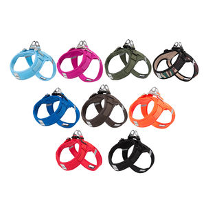 Harnes hewan peliharaan kulit sapi terlaris mantel gaya bendera Amerika dengan tali untuk <span class=keywords><strong>harness</strong></span> hewan peliharaan anjing - Product Image 2