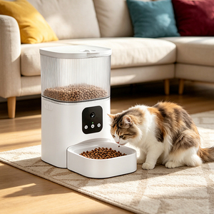 Comedero Automático para Mascotas, Dispensador Inteligente con Cámara y Conexión Wifi - Product Image 1