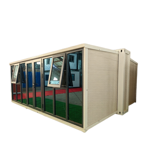 Vente directe usine – Maison conteneur pliable en acier, extensible, isolée thermiquement, étanche, 1 à 3 pièmes, nouveau design 2026, serre - Product Image 1