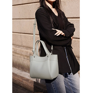 Bolso Tote Nuevo de Primavera 2026, Bolso Bandolera para Viajes Diarios, Diseño Exclusivo, Simple, Gran Capacidad, Dos Correas, Cierre de Cremallera, Bolso Maternal - Product Image 3