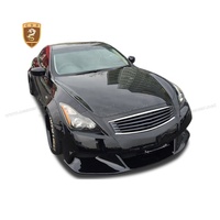 Accessoires de luxe style LB en fibre de verre : pare-chocs avant, jupes latérales, extensions d'ailes pour Infiniti G37 2 portes