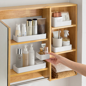 <b>Drawer</b> Organizer With Compartments Rectangle Stackable Office <b>Storage</b> <b>Box</b> For Desk Use - Product Image 3