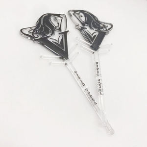 अच्छी बिक्री कस्टम कॉकटेल प्लास्टिक मत्स्यांगना व्यक्तिगत शराब पेय उत्तेजक - Product Image 3