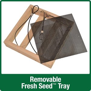 JUNJI case giardino piattaforma per uccelli mangiatoia per esterno di grandi dimensioni in rete per Chipmunks - Product Image 4