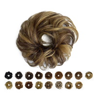 Vente en Gros Remi Grade Chignon Chinois Extensions Désordonné Cheveux Bouclés Chignon Queue de Cheval pour Femmes