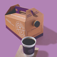 Distributeur de café portable en carton, boîte aseptique avec robinet, conteneur pour boissons froides et chaudes, isotherme, réutilisable, écologique, UV, 48oz 96oz