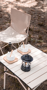 Luna all'aperto stile europeo in metallo pieghevole tavolo e sedia <span class=keywords><strong>Set</strong></span> per il campeggio - Product Image 4