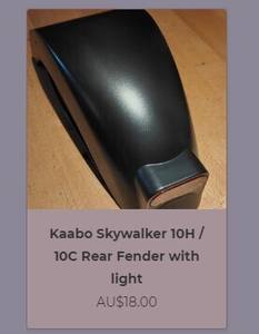 <span class=keywords><strong>Kaabo</strong></span> <span class=keywords><strong>Mantis</strong></span> 10/10 Pro/11 Plus/Wolf King GT/piezas controlador de batería de Motor cubierta accesorios de neumáticos - Product Image 5