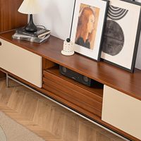 Combohome Mobilier de salon en bois nouveau design Banc TV moderne Table de télévision en bois à vendre