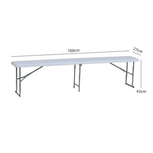 Chaises de tabouret en plastique pliantes portables de 2025 Offres Spéciales pour le banc de parc long <span class=keywords><strong>extérieur</strong></span> pour l'école de chambre à coucher et l'utilisation de cuisine - Product Image 6