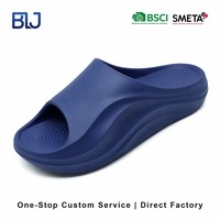 Sandalias de Playa para Hombre, Diseño Abierto, Ligeras, Antideslizantes, Impermeables, de EVA, Personalizables, para Verano y Deportes