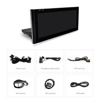 Lecteur multimédia pour voiture Android 14 Snapdragon 665 8 cœurs, écran 10,25 pouces, vidéo, stéréo, audio, GPS, navigation, 4G, WiFi, Carplay pour Audi A3 2013-2018
