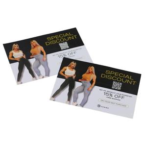 Cartes de visite personnalisées en or 300 g/m² 150x100 mm avec estampage à chaud pour bijoux, voitures, jouets, école, travail, entreprise - Product Image 3