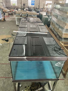 Vente en gros <span class=keywords><strong>de</strong></span> 6 mètres <span class=keywords><strong>de</strong></span> longueur d'aquarium <span class=keywords><strong>de</strong></span> poissons inversés en <span class=keywords><strong>verre</strong></span> ultra clair sur mesure - Product Image 6