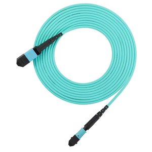 Cable de Conexión MPO de 12 Núcleos <span class=keywords><strong>OM3</strong></span>/<span class=keywords><strong>300</strong></span>, Cable Óptico Multimodo <span class=keywords><strong>OM3</strong></span> MPO de 1-100M para Módulo de 100G 40G, Cable de Conexión MPO de 12 Núcleos <span class=keywords><strong>OM3</strong></span> - Product Image 4
