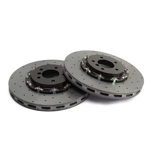 Racing High-Strength Carbon-SiC <b>Discs</b> - 40% Than Steel for Supercars & Racing Machines for 488 Pista - Product Image 1
