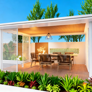 OEM Restaurante Hotel Pavilion Jardín al aire libre Gazebo <span class=keywords><strong>plegable</strong></span> Aluminio Bioclimático Persiana retráctil Pérgola de techo - Product Image 4