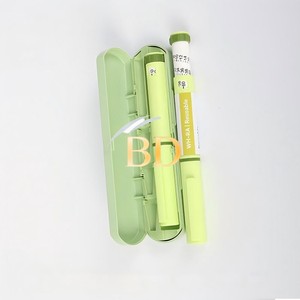 ปลอกปากกาพลาสติกแบบใช้ซ้ำได้ เลือกสีปลอกและลายพิมพ์ได้ตามต้องการ - Product Image 5
