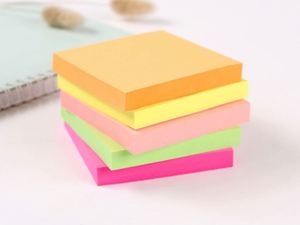 Custom logo Printed Sticky Note Self-adhesive Note for School - Product Image 4