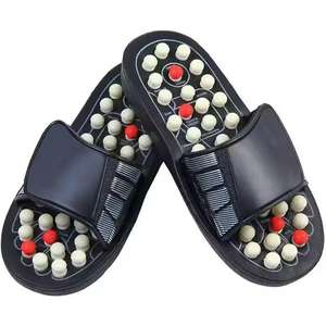 Sandal sepatu pijat akupuntur, sandal sepatu pijat stimulasi refleksi, titik akupuntur, bantuan <span class=keywords><strong>Plantar</strong></span> Fasciitis - Product Image 1