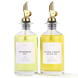 12 oz 350ml Offre Spéciale haute qualité pépins <span class=keywords><strong>de</strong></span> <span class=keywords><strong>raisin</strong></span> <span class=keywords><strong>huile</strong></span> d'olive <span class=keywords><strong>huile</strong></span> <span class=keywords><strong>de</strong></span> cuisson germe bouteilles en verre avec têtes en acier inoxydable - Product Image 1