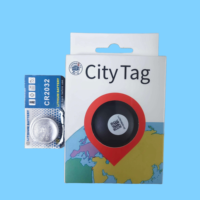 Mini traceur GPS City Tag, navigation, portée illimitée, Airtags, Android, IOS, localisateur intelligent, aimant intégré pour les voitures logistiques