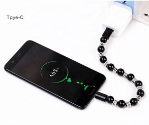2025 Nueva Idea pulsera con camisa de PVC tipo C Cable de carga USB blindaje trenzado para acceso a la Cámara de la computadora del teléfono inteligente - Product Image 2