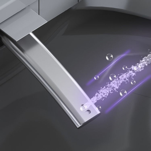 ห้องน้ำหินอ่อนสีชมพูสุดฮอตห้องน้ำอัจฉริยะเซรามิกอัตโนมัติห้องน้ำอัจฉริยะหนึ่งชิ้นสำหรับห้องน้ำโรงแรม - Product Image 6