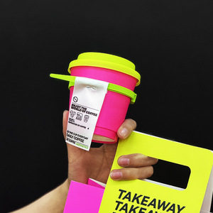 8Oz 12Oz 16Oz 20Oz Biodegradable Desechable Café Etiopía Cartón Impresión a todo color Doble pared Café Pla Taza de papel con tapa - Product Image 1