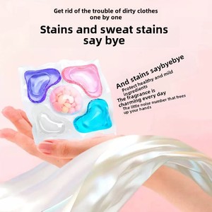 <span class=keywords><strong>Lessive</strong></span> <span class=keywords><strong>liquide</strong></span> concentrée 8x en capsules 5-en-1 pour vêtements – Gel <span class=keywords><strong>lessive</strong></span> en dosettes - Product Image 4