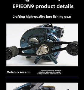 <span class=keywords><strong>Ensemble</strong></span> de moulinets de pêche <span class=keywords><strong>Daiwa</strong></span> pour la pêche à la <span class=keywords><strong>carpe</strong></span>, main gauche, avec frein magnétique, combo canne à pêche - Product Image 3