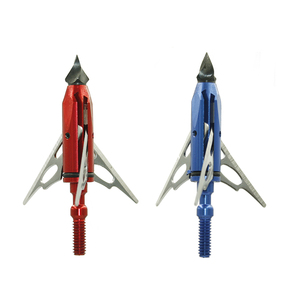 Punta <span class=keywords><strong>de</strong></span> <span class=keywords><strong>Caza</strong></span> Mecánica Expandible <span class=keywords><strong>de</strong></span> 3 Cuchillas para Arco Compuesto, Punta <span class=keywords><strong>de</strong></span> <span class=keywords><strong>Caza</strong></span> Mecánica <span class=keywords><strong>de</strong></span> Gran Corte para Coyote - Product Image 4