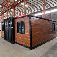 Maison Conteneur Moderne de 20 Pieds Nouveau Design Espace de Vie avec le Meilleur Service Prix Bas Matériel de Panneau Sandwich