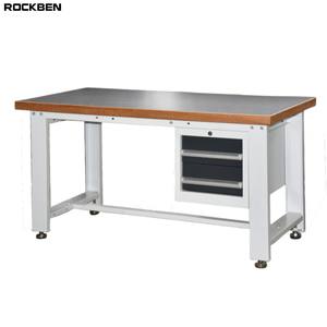 ROCKBEN Heavy Duty Aço Bancada Oficina Garagem Bancada com Armazenamento Modular Bancada Resistente Workstation Eletrônico - Product Image 1
