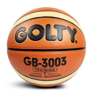 De gros balle de basket-ball taille 8-Pas cher Prix Intérieur Extérieur Logo Personnalisé Taille En Caoutchouc Composite Cuir Enfants Basket-Ball D'entraînement