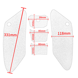 Almohadillas antideslizantes para tanque de combustible de motocicleta XXUN, Protector adhesivo de tracción para agarre de rodilla de Gas para Honda CB500F <span class=keywords><strong>CB</strong></span> <span class=keywords><strong>500F</strong></span> <span class=keywords><strong>CB</strong></span> 500 F 2016-2018 - Product Image 6