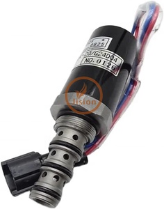 SKX5G24 -205 2168 KWE5K-20G24D05 โซลินอยด์วาล์ว อะไหล่รถขุดคุณภาพดี - Product Image 3