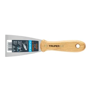 Truper 6-Pack flessibile 2 'stucco Con manico in legno Caja Con Unidades Espátula - Product Image 1