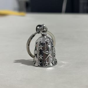 Colgante de Aleación con Forma de Estrella de Cinco Puntas y Bandera Nacional, Campana de San Patrón para Motociclistas, Productos Personalizados Transfronterizos - Product Image 1